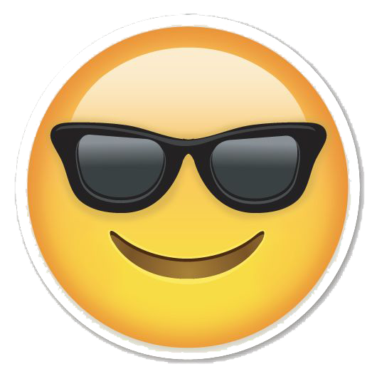 Hatband Sunglasses Shades Purchase Emoji PNG