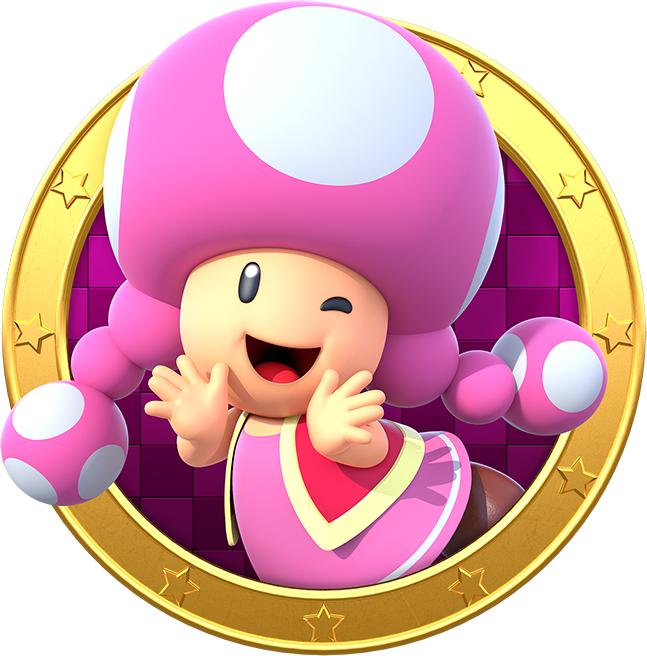 Slick Games Giant Toadette Grocery PNG