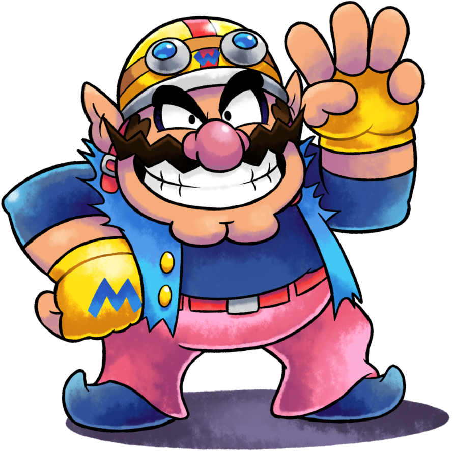 Tops Goody Wario Games Knockout PNG