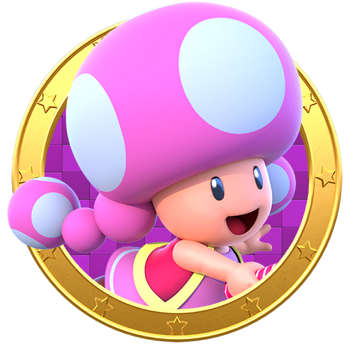 Dandy Topnotch Comprehensive Toadette Bingo PNG