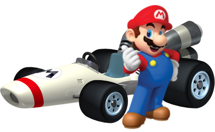 Mario Crack Kart Hyper Big PNG