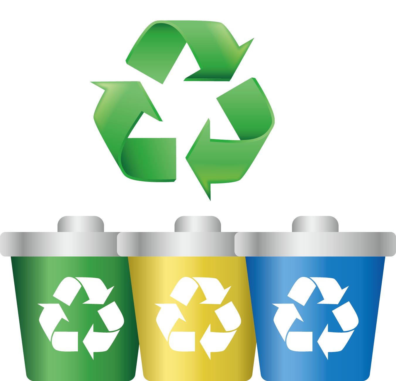 Paper Area Recycling Painted Green PNG