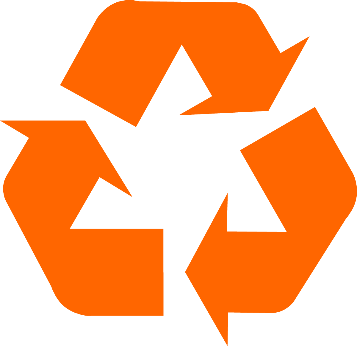 Bin Flagship Recycle Text Area PNG