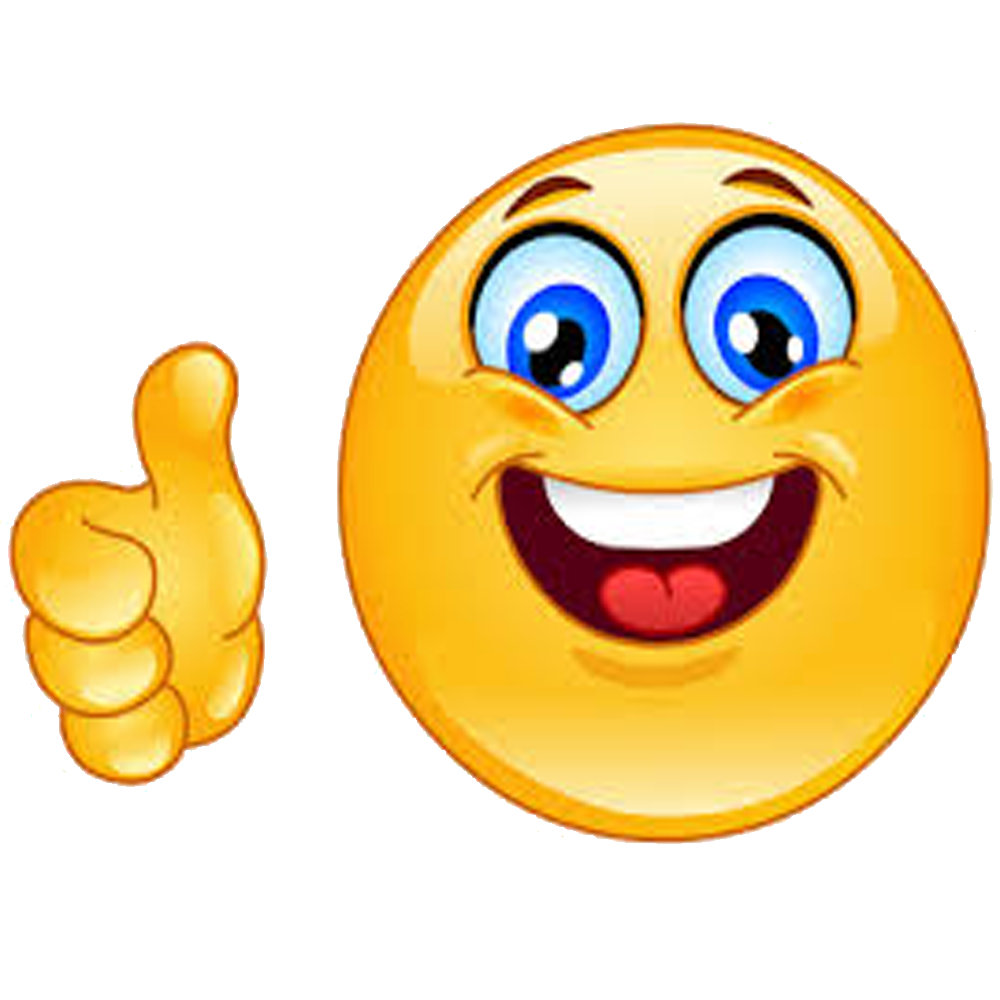 Signal Thumb Smiley Embodiment Good PNG