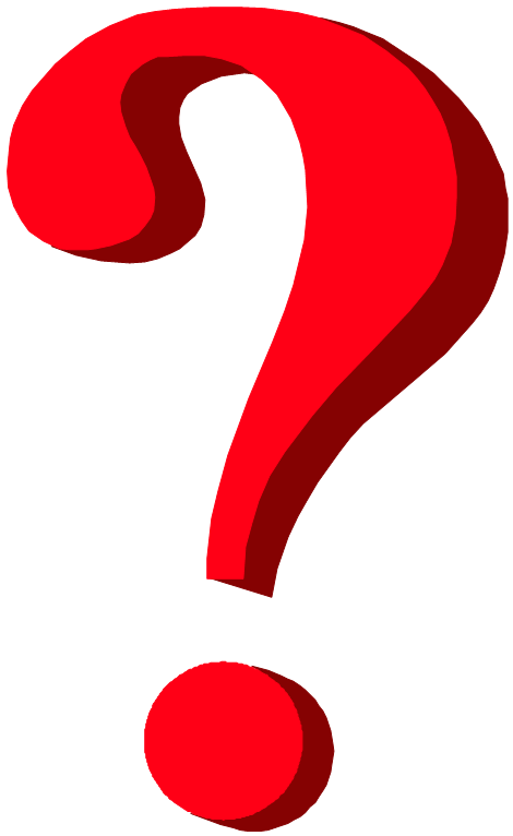 Question Symbol Mark Signal Red PNG