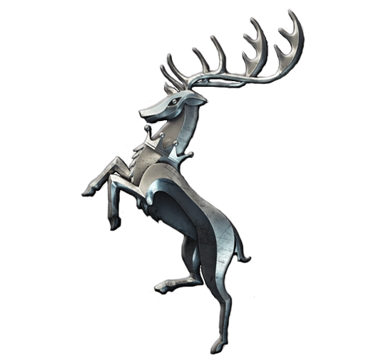 Art Reindeer House Baratheon Logotype PNG