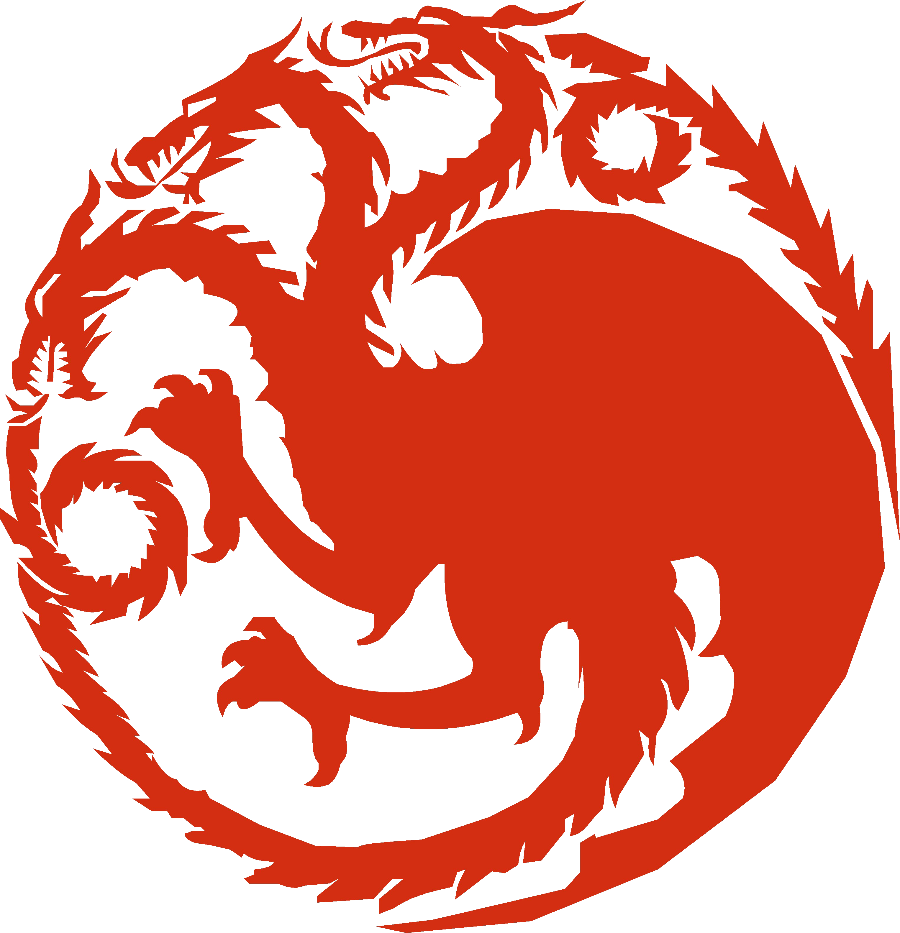 Daenerys Art Logotype Symbol Badge PNG