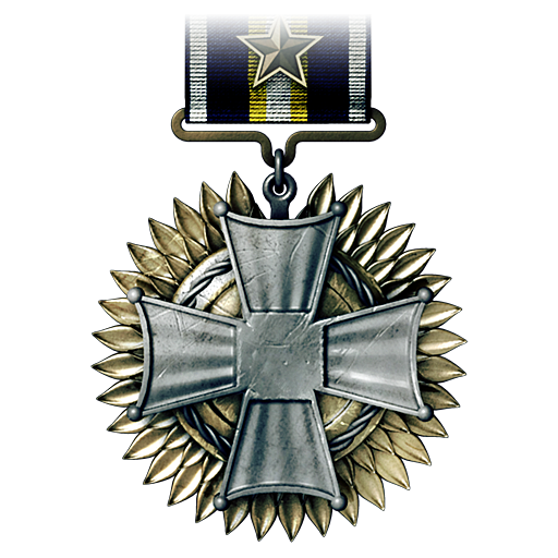 Medal Warfighter Signal Ranking Cross PNG