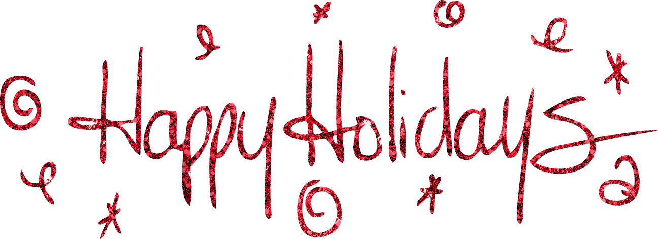 Holiday Placeholder Text Number Calligraphy PNG