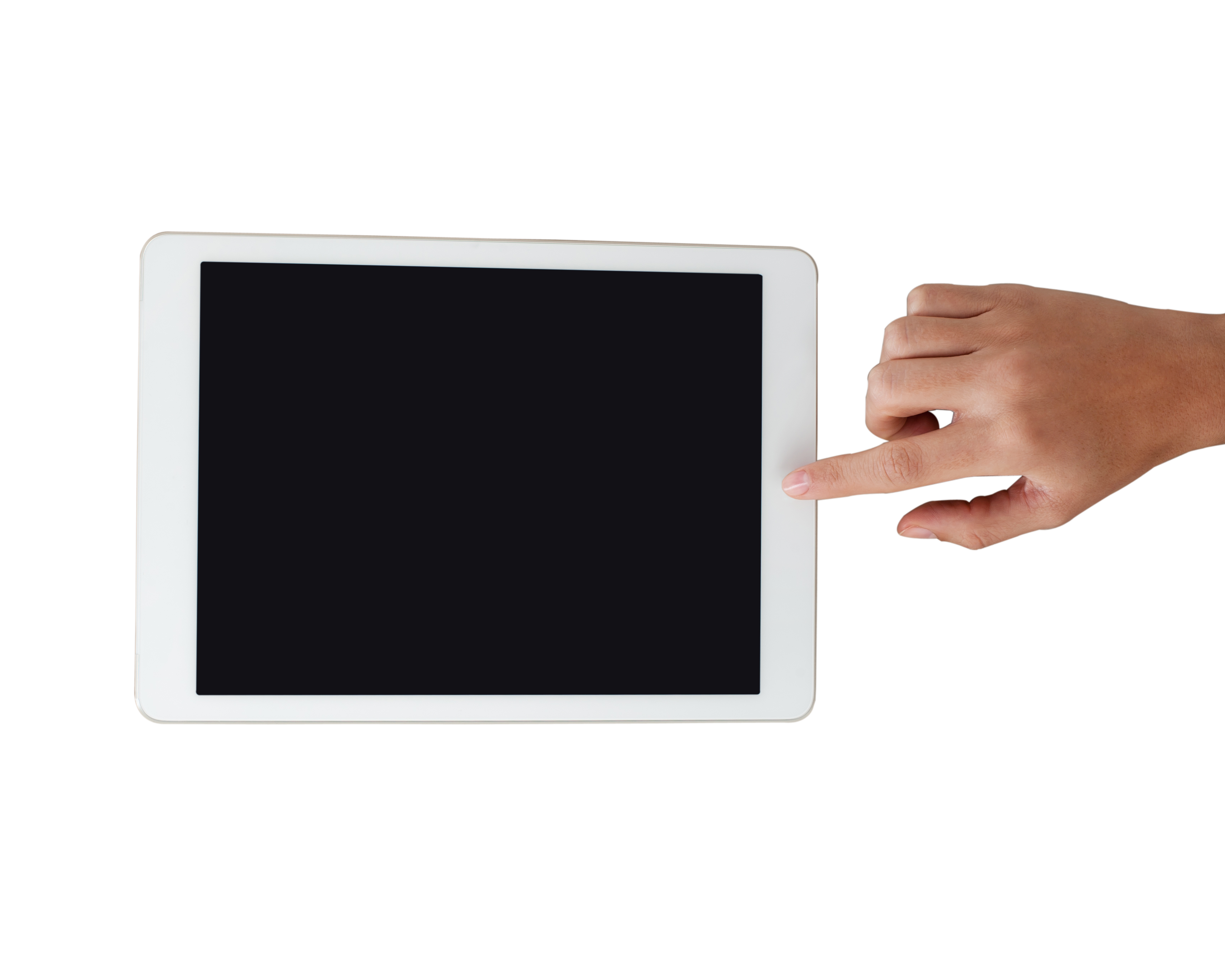Real Tablet Gizmo Finger Screen PNG