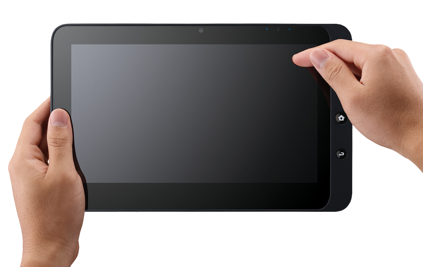 Electronics Holding Desktop Plank Tablet PNG