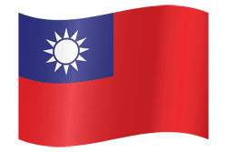 China Strait File Trust Flag PNG