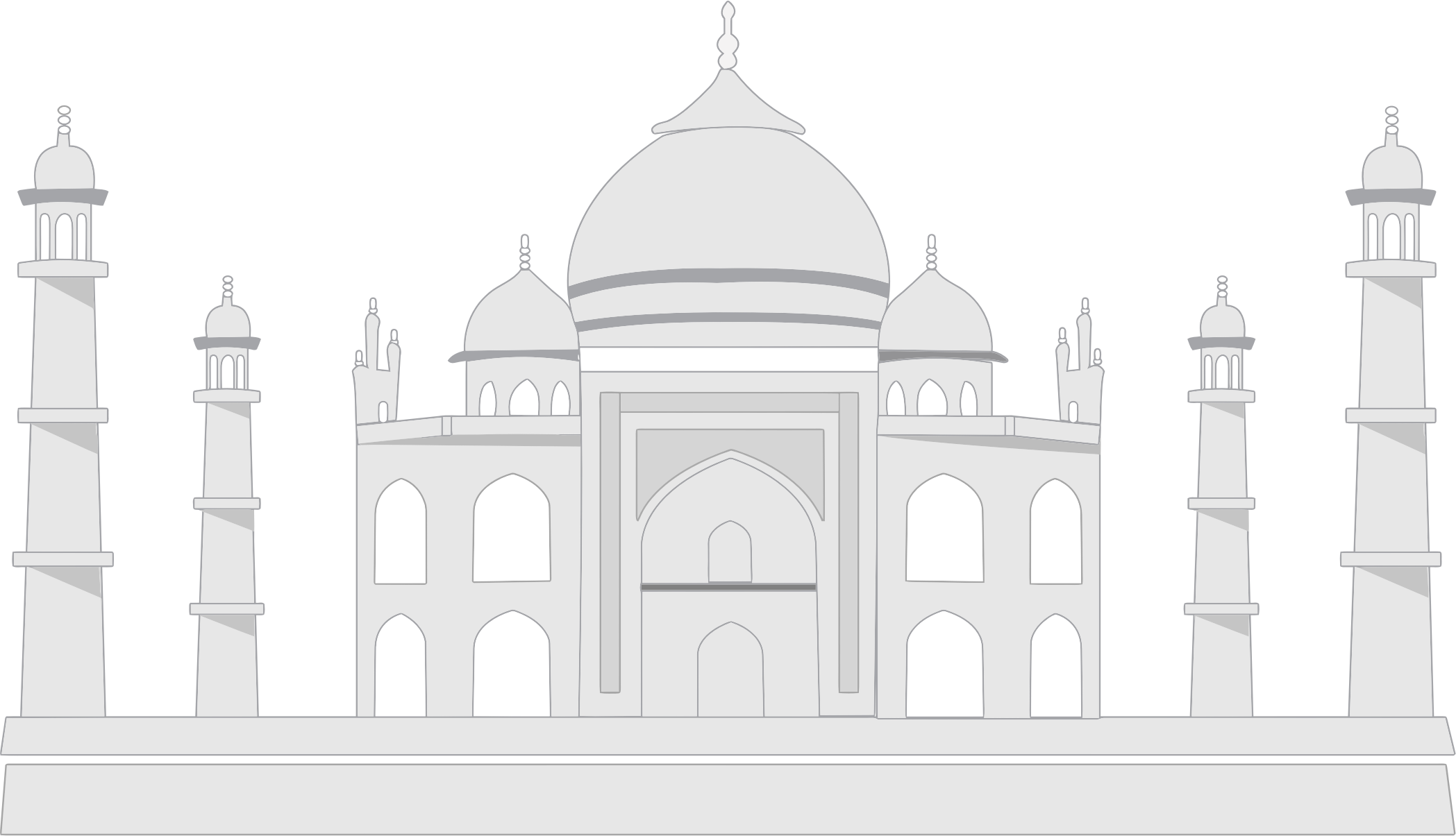 Taj Mahal Background Packaging PNG