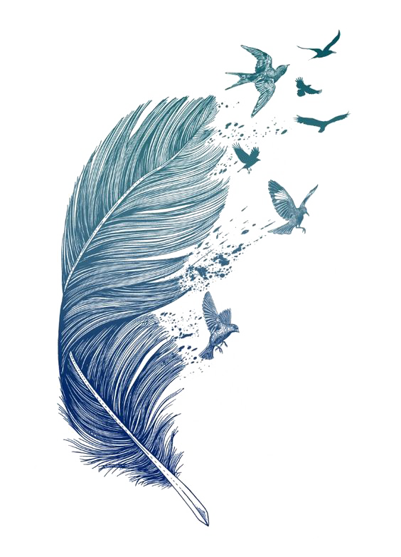 Printmaking Feather Printing Cornrows Wing PNG