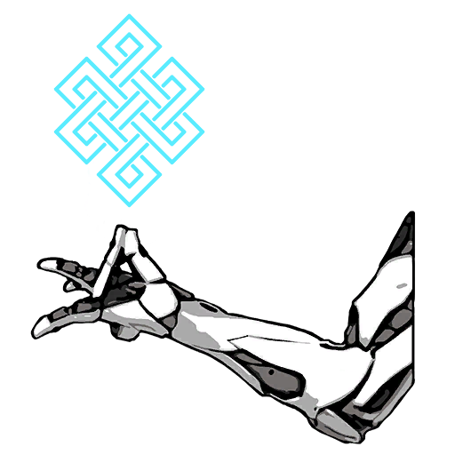 Henna Celtic Tattoo Symmetra Wing PNG