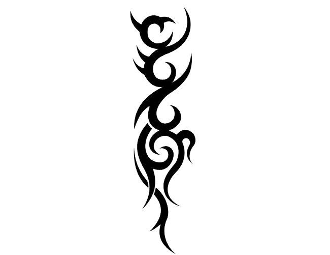 Sleeve Line Tattoo Arm Monochrome PNG