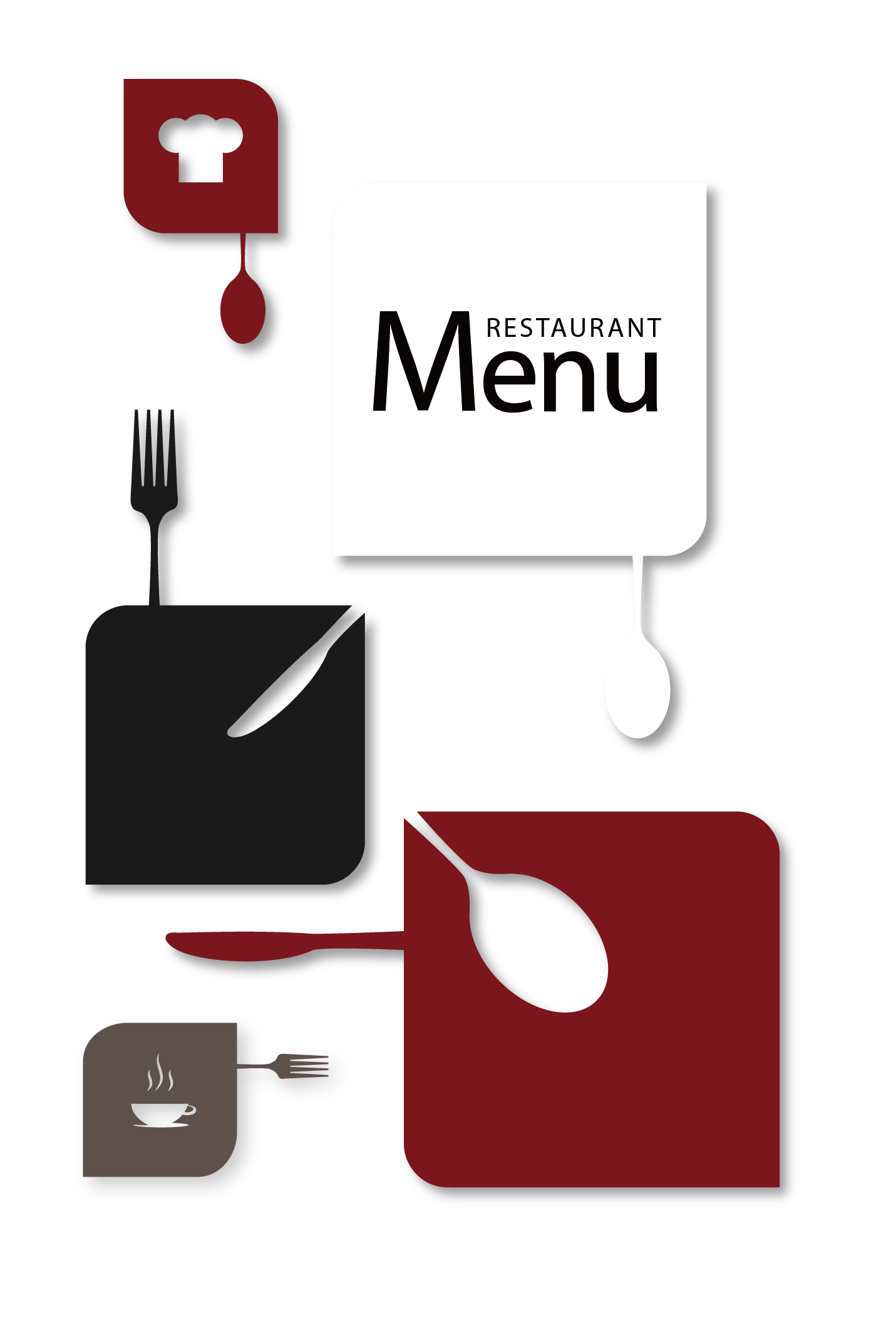 Restaurant Menu Illustration Icon Hamburger PNG