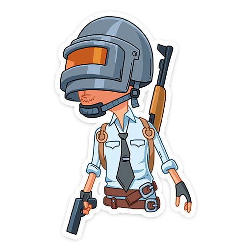 Mobile Pubg Telegram Playerunknown Sticker PNG