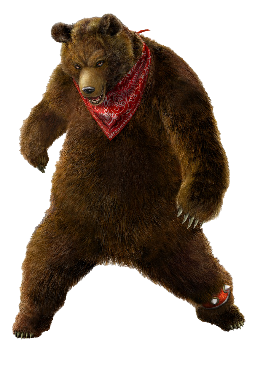 Tekken Kuma Games Bear PNG