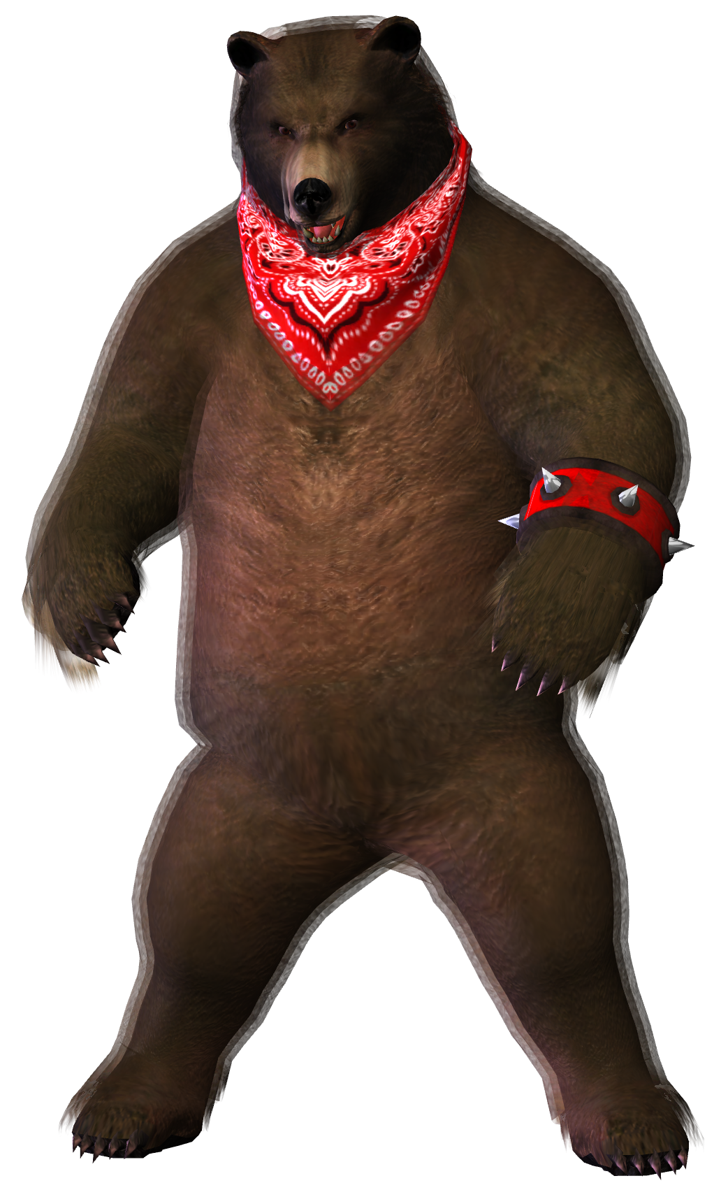Games Tekken Bear Kuma PNG
