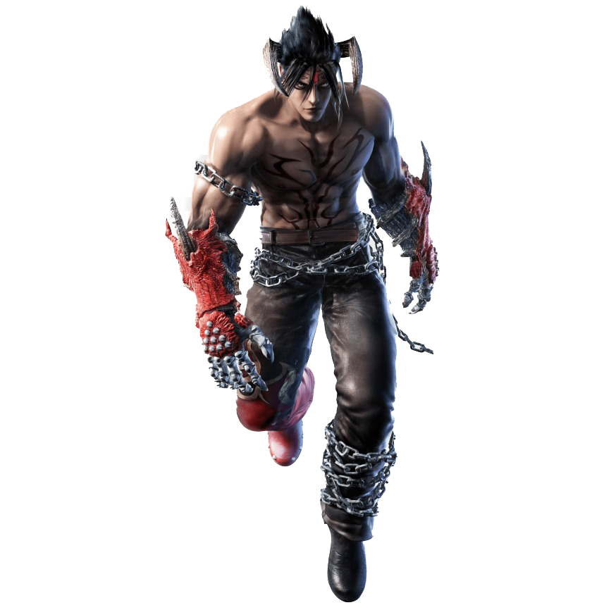 Jin Kazama Games PNG