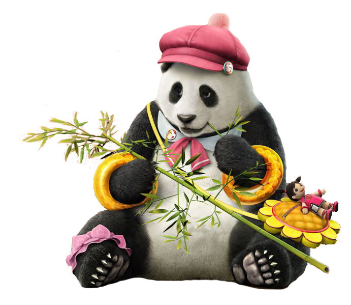 Panda Games Tekken PNG
