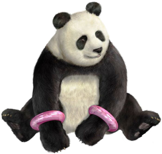 Tekken Games Panda PNG