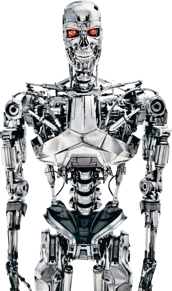 Skynet Endoskeleton Androids Robot Science PNG