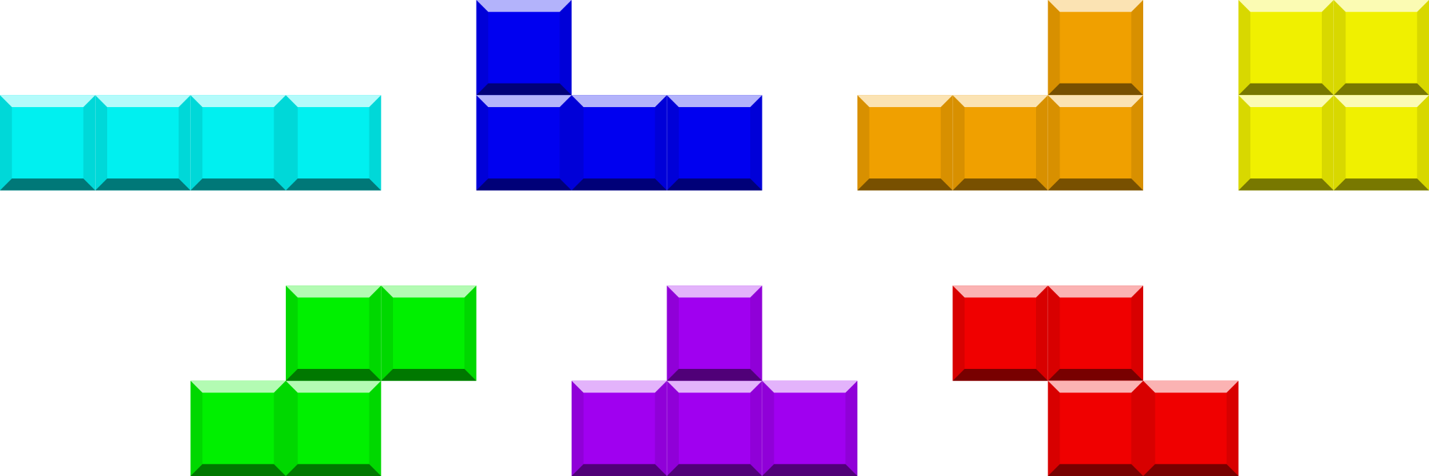 Tetris Games Solitaire PNG