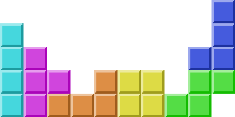 Tetris Games PNG