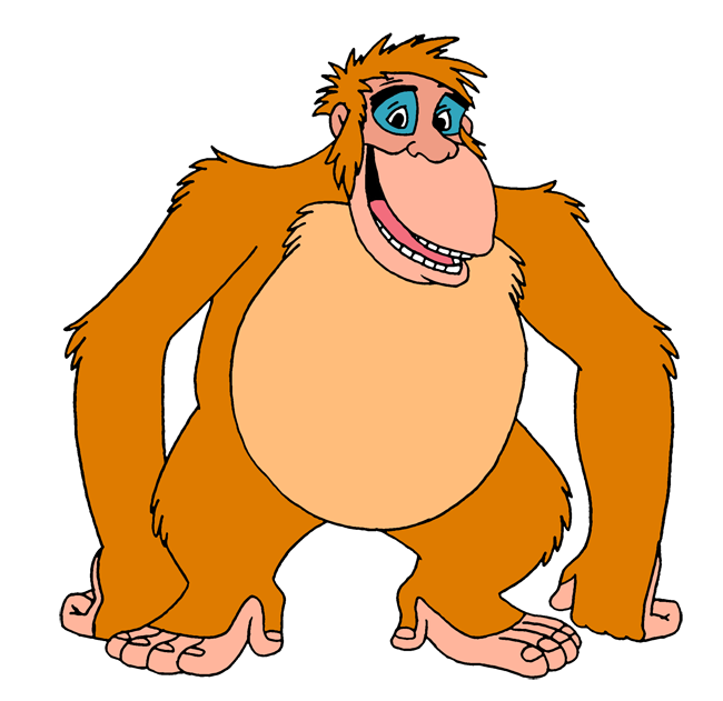 King Louie Comedy Fiction Anime PNG