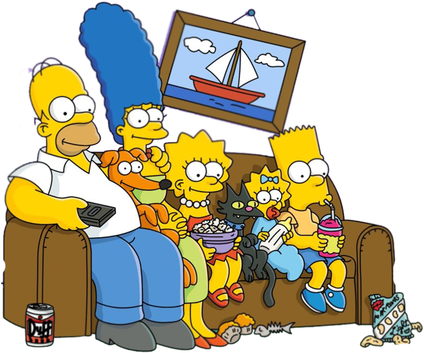Cartoon File Dead Simpsons PNG