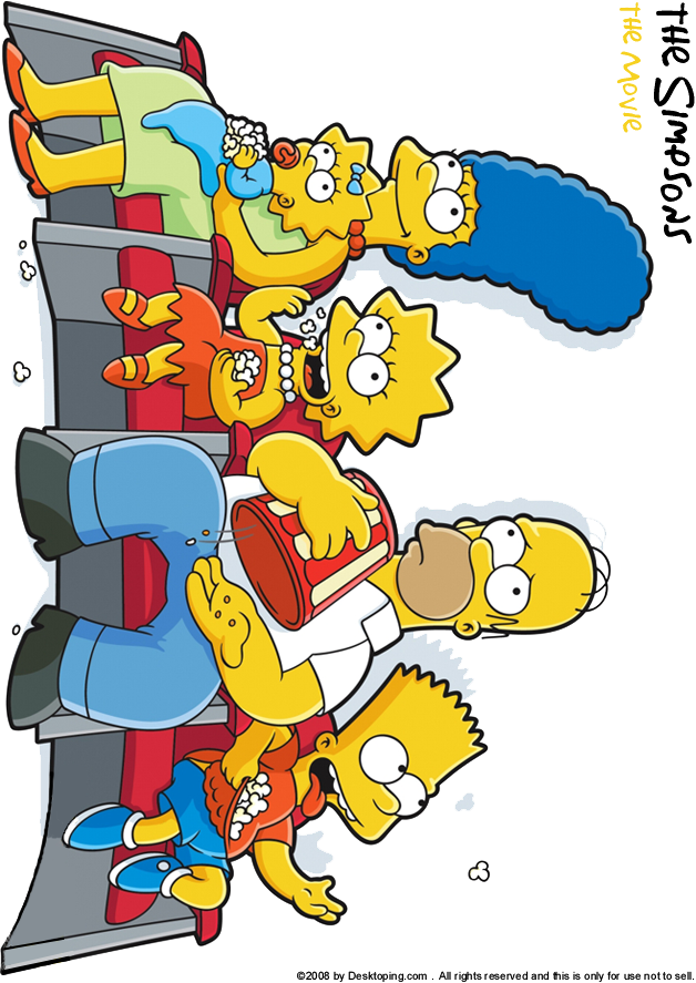 Simpsons Cartoon Madden PNG