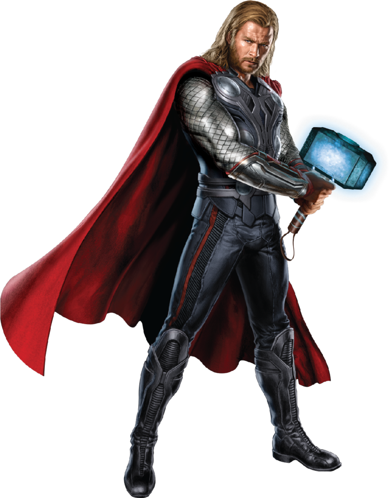 Superheros New Popcorn Thor PNG