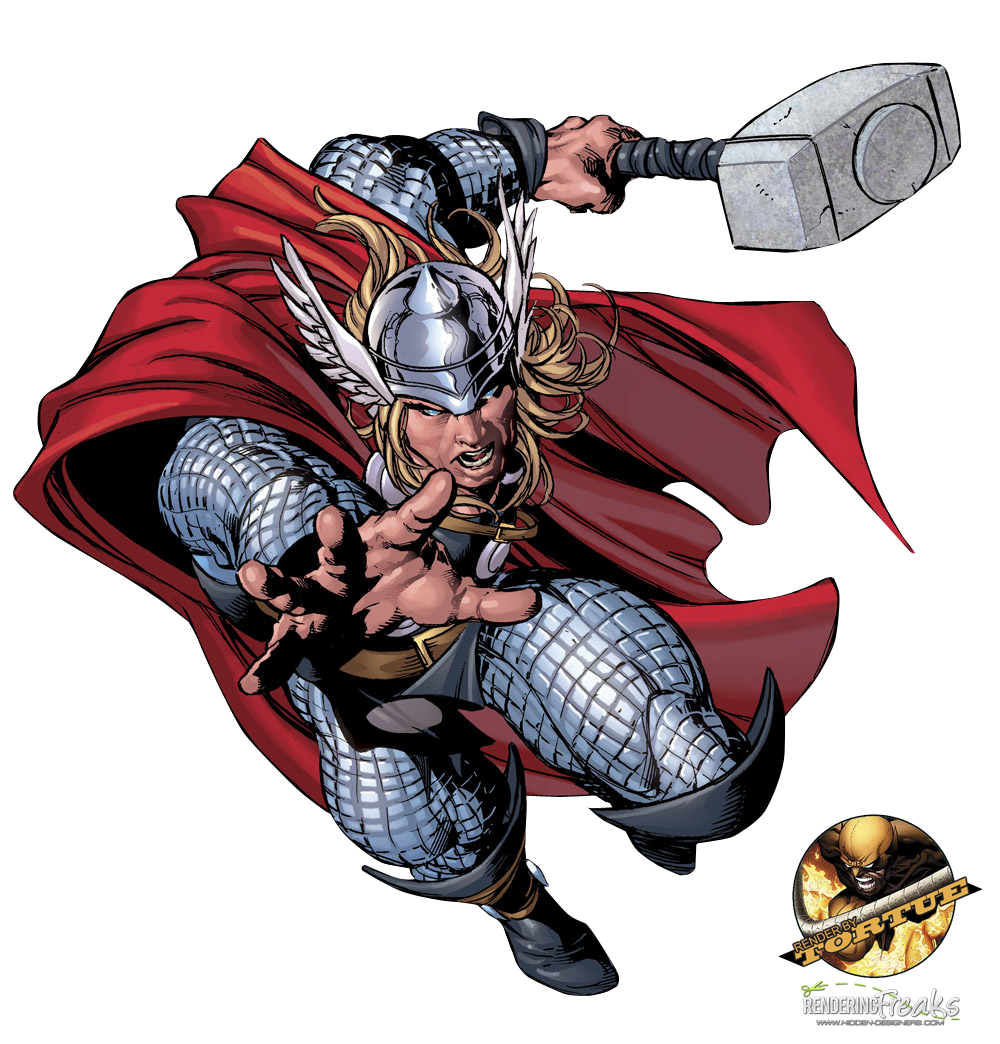 Scary Popcorn Thor PNG