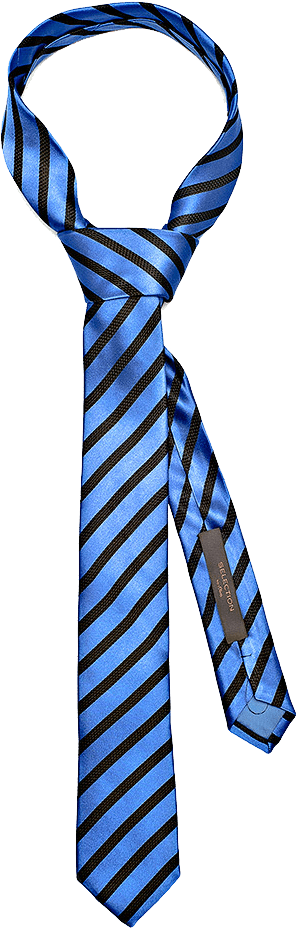 Blue Cravat Clasp Black Wed PNG