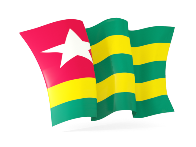 Togo Flag Respect PNG
