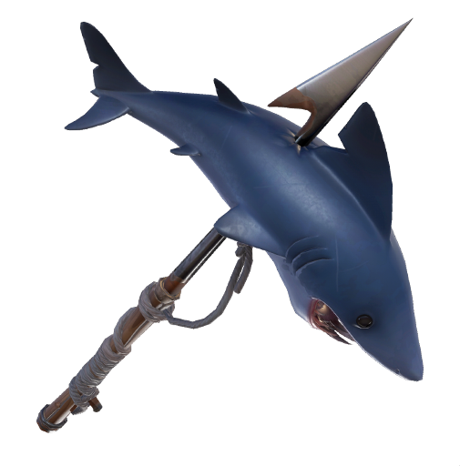 Royale Cartilaginous Fish Pickaxe Weapon PNG