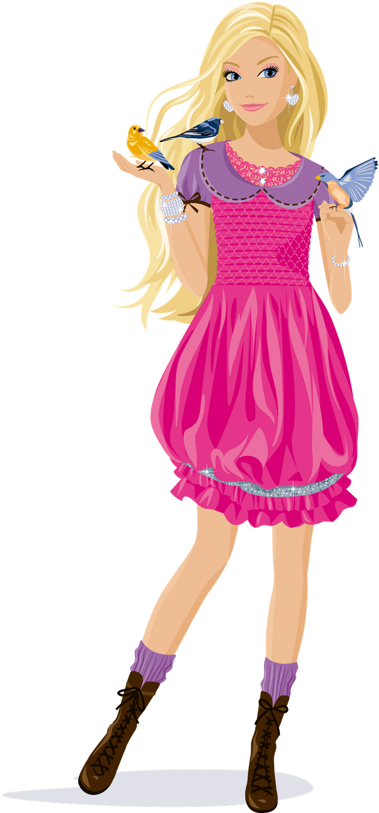 Doll Puppy Pink Barbie Objects PNG