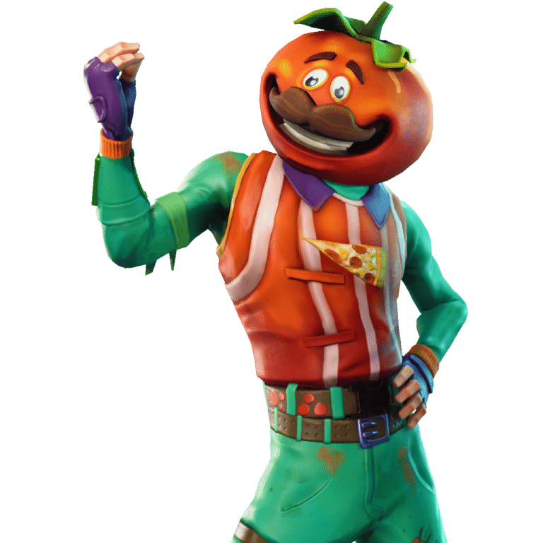 Fortnite Tomato Flirt Toy Face PNG