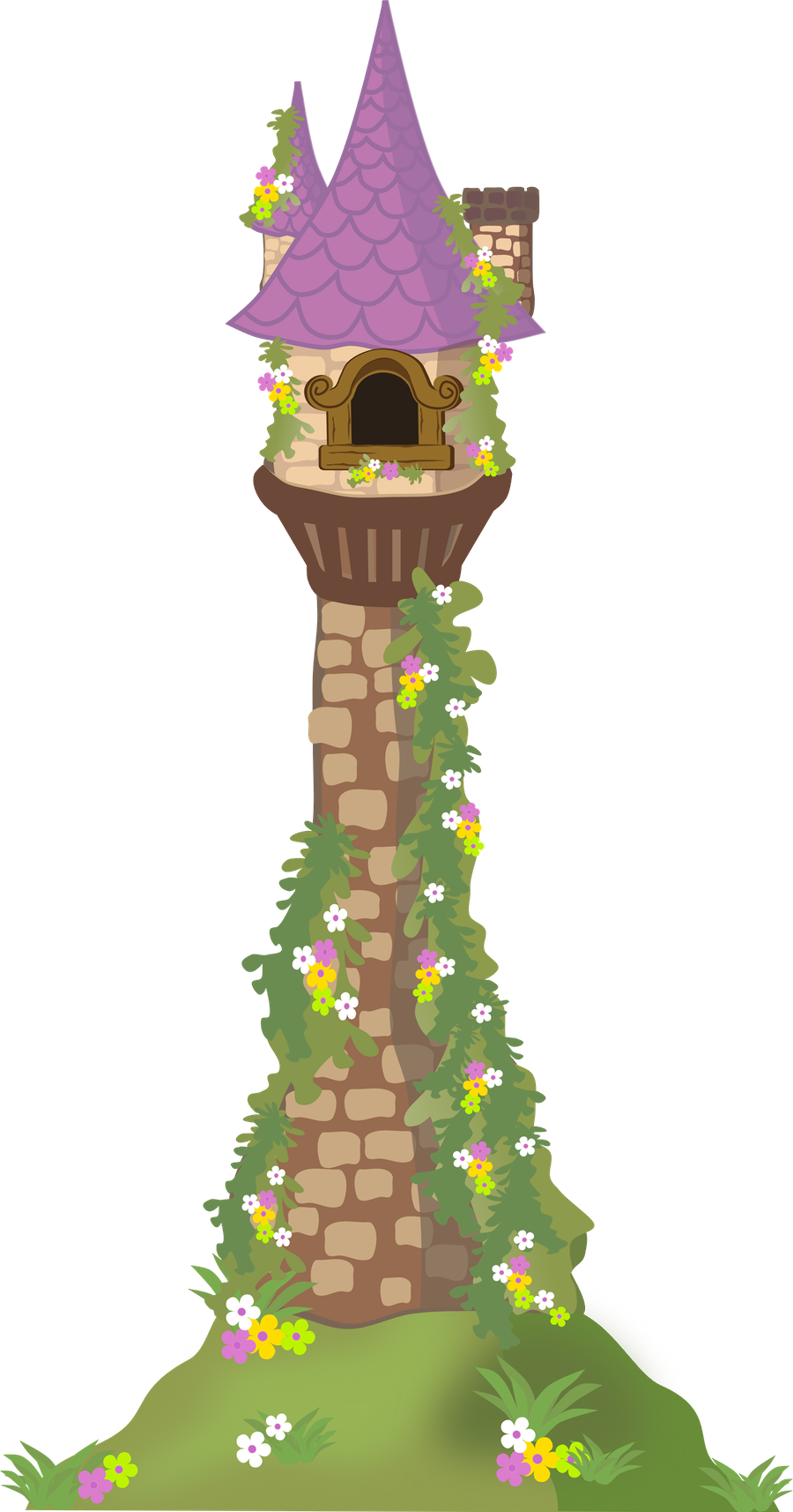 Tower Game Video Drawing Rapunzel PNG