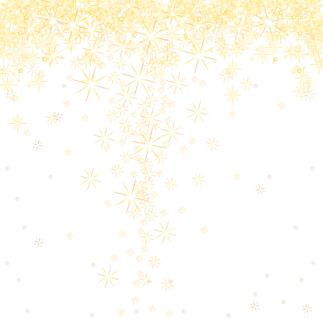 Stars Pattern Texture Yellow Point PNG