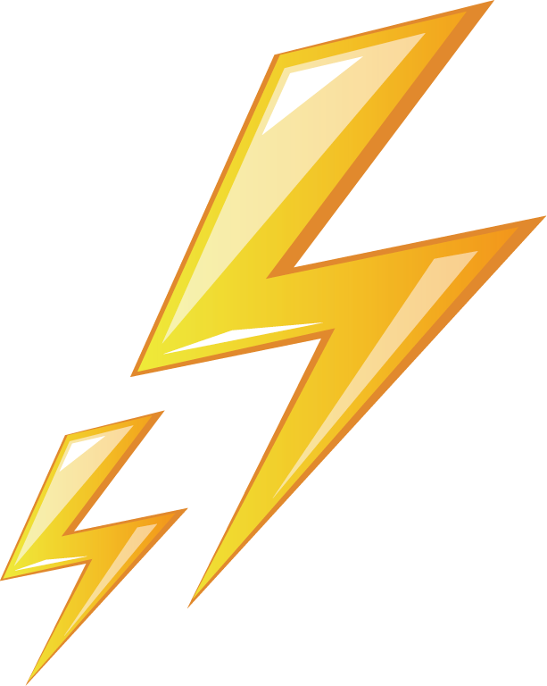 Text Brand Thunder Triangle Lightning PNG