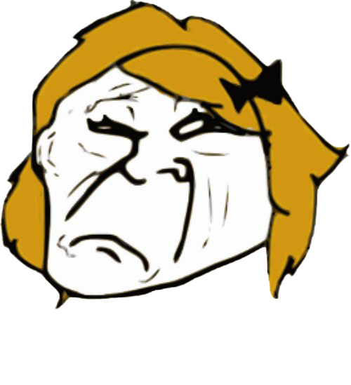 Trollface Girl Miscellaneous PNG