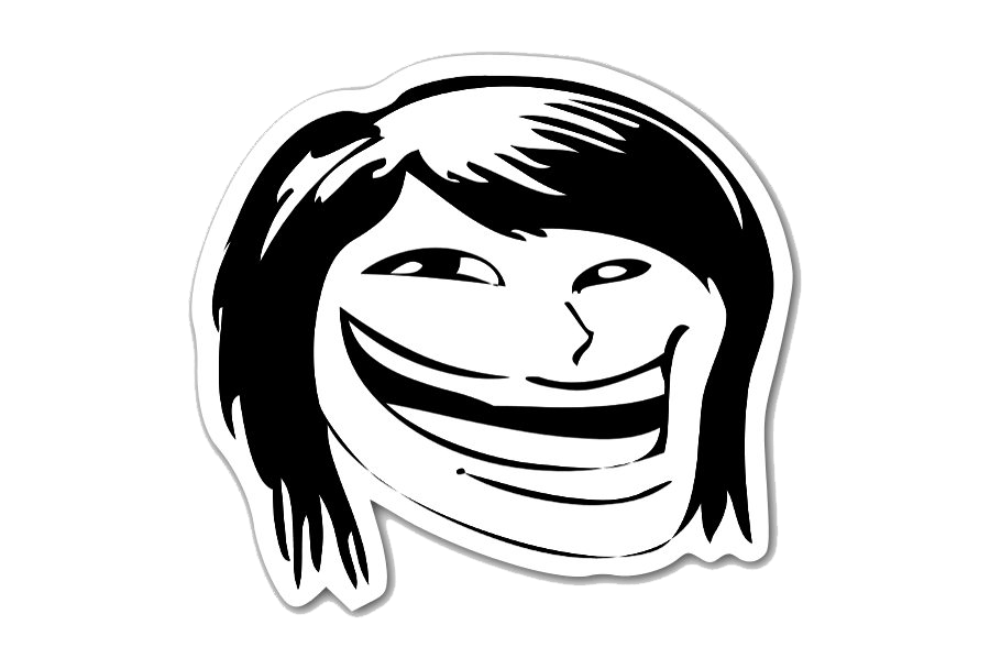 Girl Trollface Miscellaneous PNG