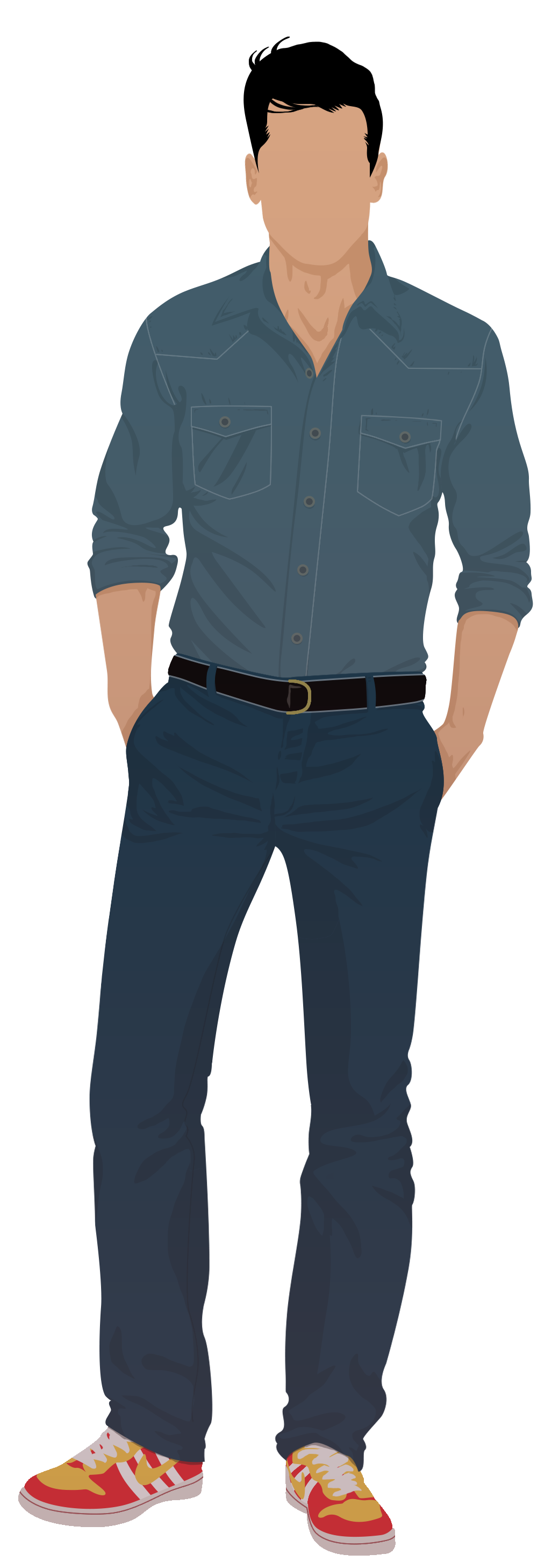 Jeans Trousers Professional Like Blue PNG
