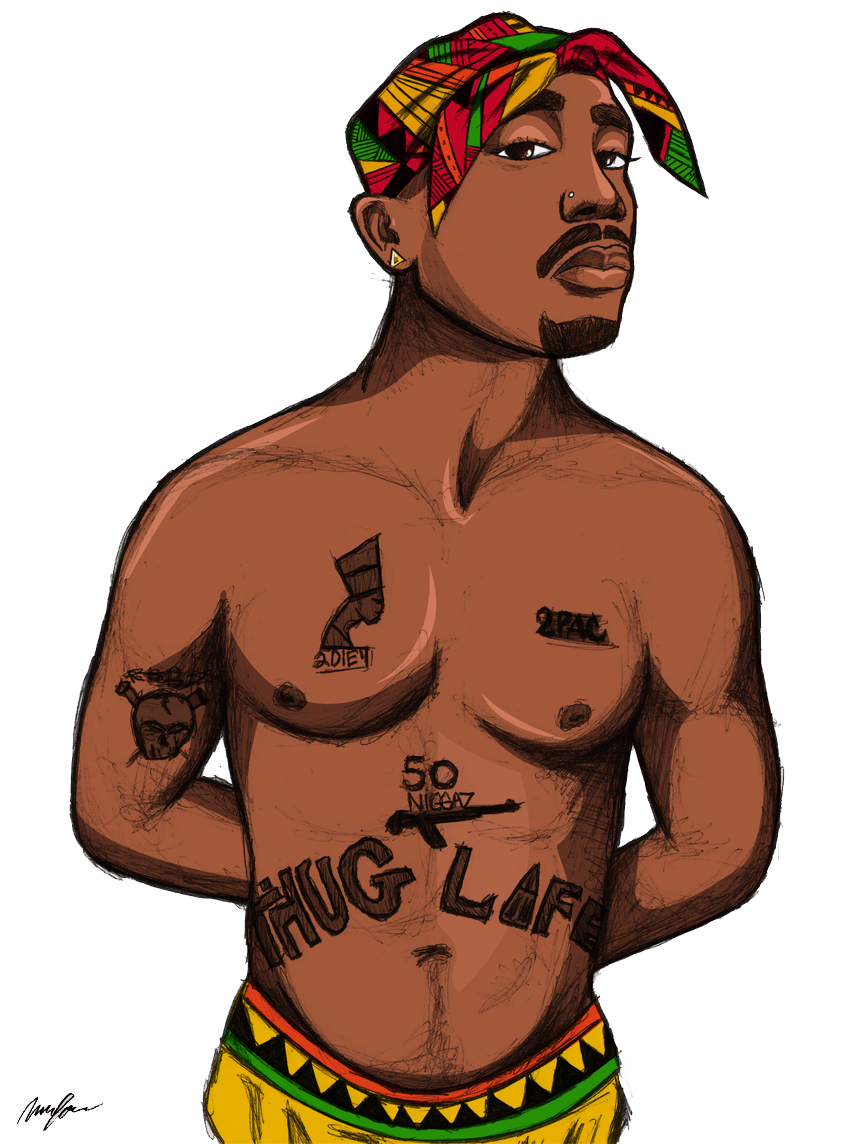 Shakur Tupac PNG