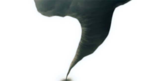 Cruller Tornado Twister Hurricane Thundershower PNG