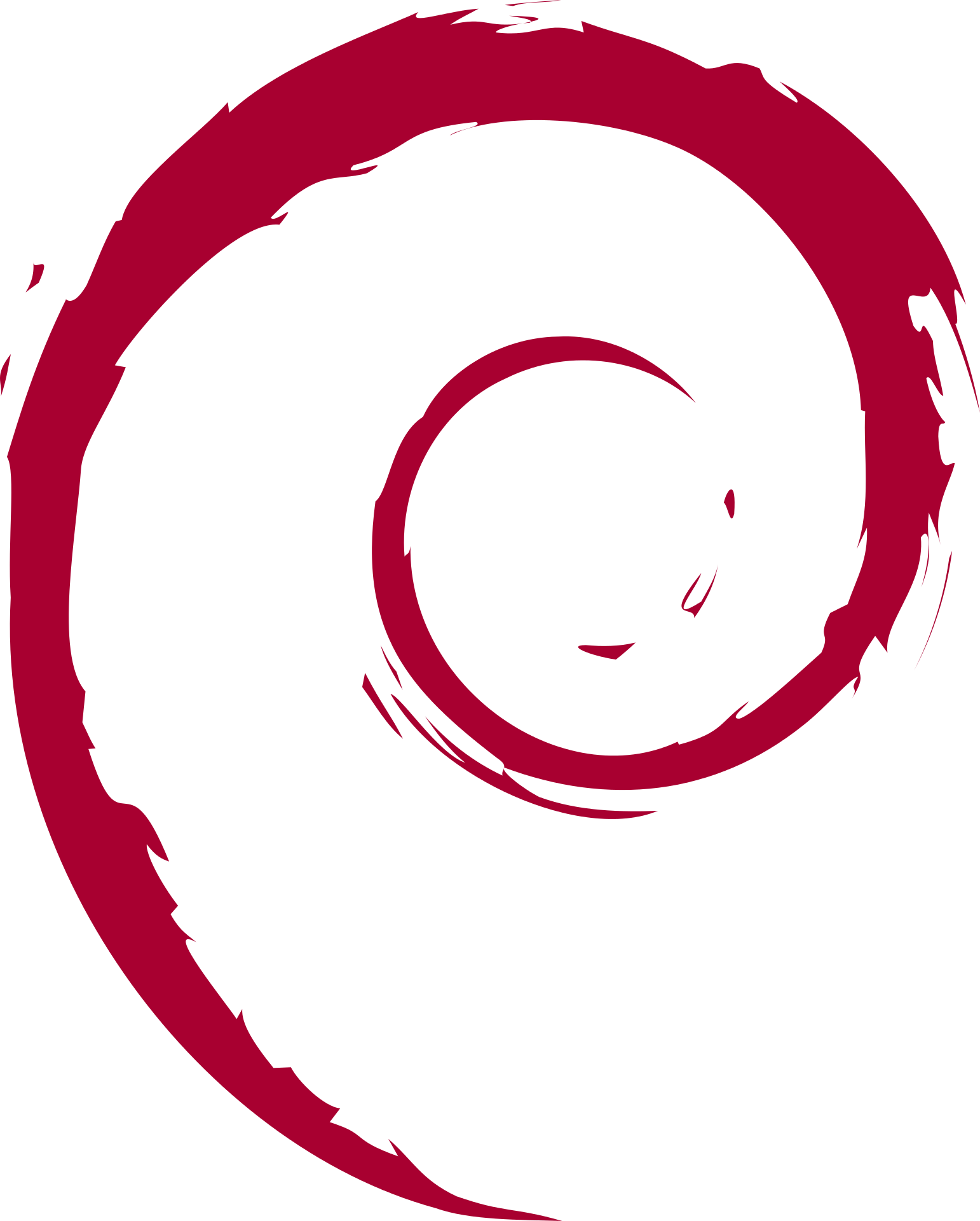 Design Operating Distribution Linux Debian PNG