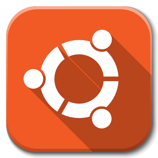 Orange Circle Here Apps Ubuntu PNG